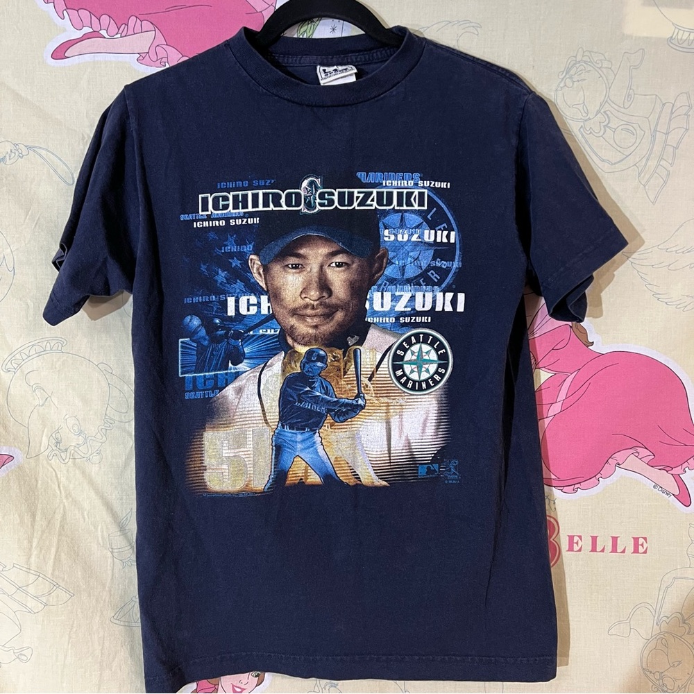 Vintage Ichiro Suzuki Seattle Mariners T-Shirt